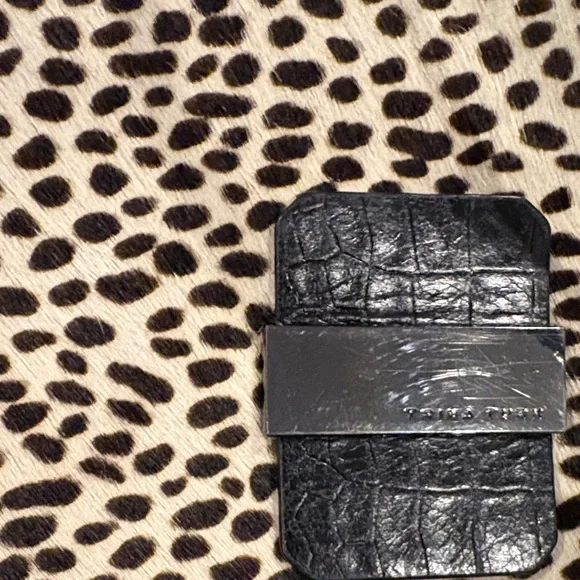 Leopard Print Crossbody Bag with Black Strap - Picture 15 of 15